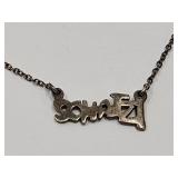 925 Silver 16" Necklace Sonafzi
