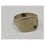 Mono Ring SZ 9 Says Silver >U<  N