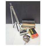 VTG Petri &, Revere Camera, Tri-pods, Player Rolls