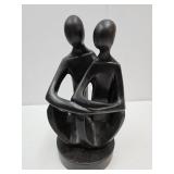 Wood Carved Art 12"h