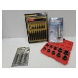 Craftsman Sockets New 16 PC Star Bit Set & Extenss