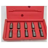 Snap On10 pc Screw Extractor Set