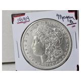 1884 Silver Morgan Dollar Coin