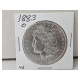1883 O Silver Morgan Dollar Coin