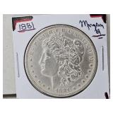 1881 Silver Morgan Dollar Coin