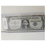 Clean 1957 Silver Certificate $1 Note