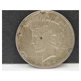 1923 Silver Peace Dollar Coin