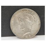 1923 Silver Peace Dollar Coin