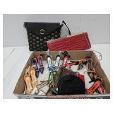 Lot of Purses & Shoe Ornaments