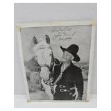 Copyright 1949 Autographed Hoppy NO COA 7x8