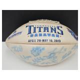 Tennesee Titans Football Signed SEE CONDITION