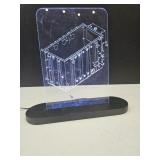 LED Acyrlic  Lighted Display 8 x 12"