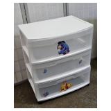 3 Wheel  Cart W Winnie The Pooh Decor 15 x2 x 25"