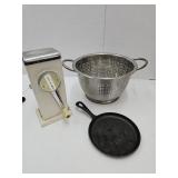 Ice Machine, Personal Iron Skillet+