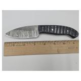 Damascus Knife w Sheath