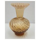 6" Glass Fenton Vase