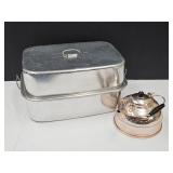 Aluminum Roaster & Tea Kettle