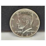 1964 Silver Kennedy Half Dollar Coin