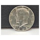 1968 40% Silver Kennedy Half Dollar Coin