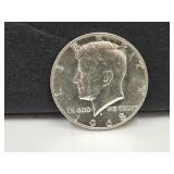 1968 40% Silver Kennedy Half Dollar Coin