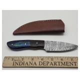 Damascus Blade w Sheath