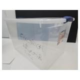 66 Qt. CLEAR Storage Tote