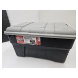 Rubbermaid 14 Gallon Storage Tote BLACK