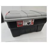 Rubbermaid 14 Gallon Storage Tote BLACK