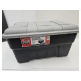 Rubbermaid 14 Gallon Storage Tote BLACK