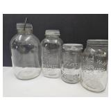 Kerr, Crown, 1/2 Gal. Ball & Metal Handled Jar