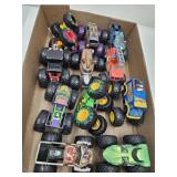 Toy Monster Truck Lot