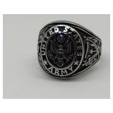 New Alloy US Army Ring Sz 13