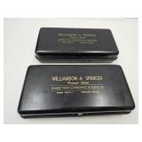 Vintage Metal  Document / Money Boxes Funeral Home