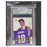Graded 10 Payton Manning Draft Day Collectors Edge