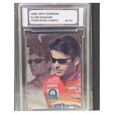 1996 Jeff Gordon Nascar Promo Sample Card