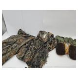 S-M Underbrush Pant & Shirt, Military Mittens