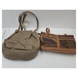 2 Hand Bags 11" & 12"