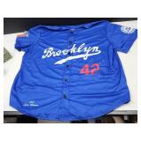 NEW Jackie Robinson Printed Jersey Sz Mens 3X