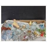 Vintage Christmas Ornaments- Birds, +
