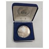 2004 $1 Freedom Towers Silver 100 Mil Clad