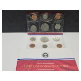 1987 US Mint  UNC Coin Set