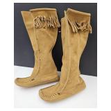 Made in USA New Leather Suade SZ 13 Fringed Boot