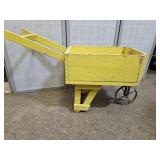 Lawn & Garden Wheel Barrow Planter 11 x 30 x 16" h