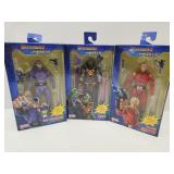 Defenders Earth Action Figures UNKNOWN IF COMPLETE