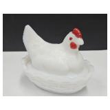 VTG Hen on a Nest 3.5"L