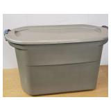 39 Gal Sterilite  Tan Storage Tote