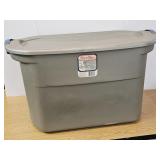39 Gal Sterilite  Tan Storage Tote