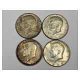 1966, 67, 68, 69 40%  Silver Kennedy 1/2 Dollar