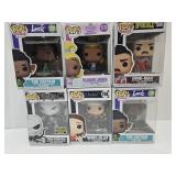 6 FUNKO POPS Poison, Spiderman+