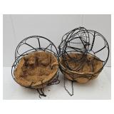 5 Hanging Planter Baskets 14" wide